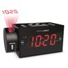 HANNLOMAX HX-109CR PLL FM Radio, Clock with Dual Alarm, Time Projection, 1.2 inches LED Display, USB Port for 1A Charging, Aux-in, AC Power Operation only, AC/DC Adaptor Included. (Black) view 2