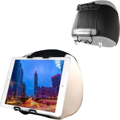 LycoGear Universal Car Headrest Strap Tablet/Smartphone Mount for iPad Air, iPad Mini, iPad Pro, iPhone 14, 13, 12, 15, Galaxy S21, S22, S23