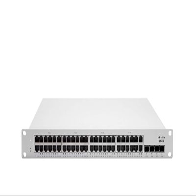 Meraki | MS225-48LP-HW | Meraki MS225-48LP L2 Stck Cld-Mngd 48x GigE 370W PoE Switch (Renewed)