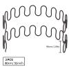 Carkio Sofa Replacement Springs,2 PCS 25" Spring with 8 PCS S Clips,4.0 Wire Diameter Sofa Spring Repair Kit Compatible with Seating In Furniture Interior Decoration, Automotive, or Other Applications view 3