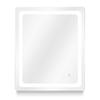 Dyconn Faucet Egret Tri-Color Horizontal/Vertical Wall Mounted Backlit LED Bathroom Vanity Mirror with Touch ON/OFF Dimmer (30"W X 36"H) view 1