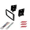 CACH KIT568 Bundle with Car Stereo Installation Kit for Toyota Vehicles Below  in Dash Mounting Kit for Double Din Radio Receiver (3 Item) view 1
