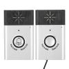 2.4GHz Doorbell Intercom, Mini Portable Dual-Way Voice Communication System with Built-in Microphone & Speaker for Home, Ultra-Long Standby view 1
