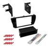 CACH KIT560 Bundle with Car Stereo Installation Kit for 2014  2016 Toyota Corolla WithGrey Dash  in Dash Mounting Kit, for Single Double Din Radio Receiver (3 Item) view 1