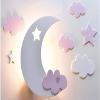 ANYE Moon Light for Kids Star&Cloud Night lamp Wall Lamp Lovely Night Sky Nursery Wall Decor Wall Lighting Night Lamp Bulb is NOT Included E26 DIY BD1338 view 3