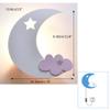 ANYE Moon Light for Kids Pink Cloud Wall Lamp Lovely Night Sky Nursery Wall Decor Wall Lighting Night Lamp Bulb is NOT Included E26 BD1336 view 2