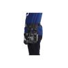 Professional Salon Hairdressing Pouch, PU Leather Hair Care Styling Tools Waist Bag with Belt for Hairdressers (Black) view 3