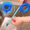 loinhgeo-Cleaning Tool,Home Drain Sink Brush Cleaner Bathroom Unclog Sink Tub Snake Hair Removal Tool view 1
