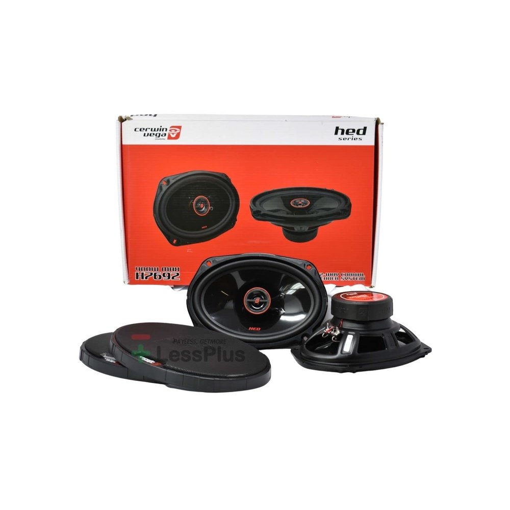 4X Cerwin Vega H7692 6" x 9" 400W Max / 55W RMS 2-Way Coaxial Speakers