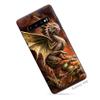Anne Stokes Desert Dragon - Skin Decal Vinyl Wrap for Samsung Galaxy S10 - Decal Stickers Skins Cover view 2