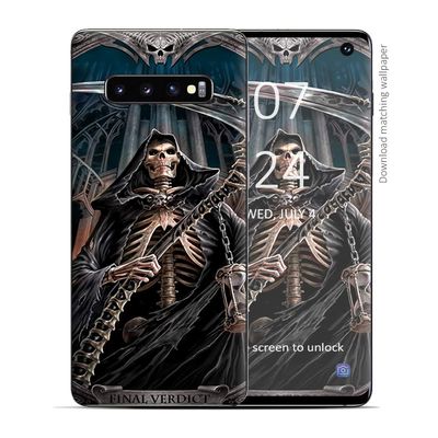 Anne Stokes Final Verdict - Skin Decal Vinyl Wrap for Samsung Galaxy S10 - Decal Stickers Skins Cover