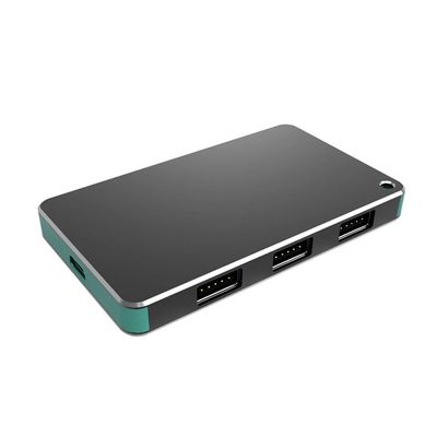 1Pcs Black USB C Hub Adapter,Type C Hub,1 USB-C Host Port,1 USB-C Charging Port,HDMI VGA for Laptop,Tablet or Smartphone