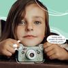 kiimento Kids Digital Camera & Video Camcorder, Soft BPA-Free Silicone Casing, 32GB Memory Card - Model C - Mikayo The Bear view 4