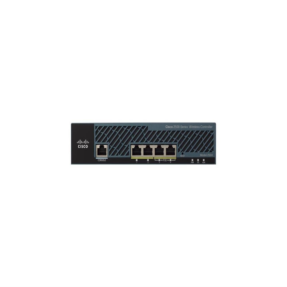 Cisco AIR-CT2504-5-K9 2504 Wireless Controller with 5 AP (Renewed)