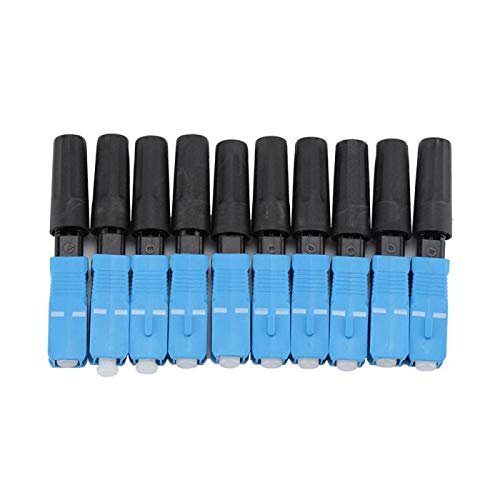 100pcs Embedded SC Optic Fiber Quick Fast Connector Adapter for FTTH