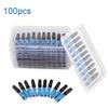 100pcs Embedded SC Optic Fiber Quick Fast Connector Adapter for FTTH view 3
