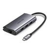 Labpano USB C Hub Type-C to 3-Port USB 3.0 Dock with Gigabit Ethernet Adapter and Micro USB Power view 1