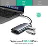 Labpano USB C Hub Type-C to 3-Port USB 3.0 Dock with Gigabit Ethernet Adapter and Micro USB Power view 4