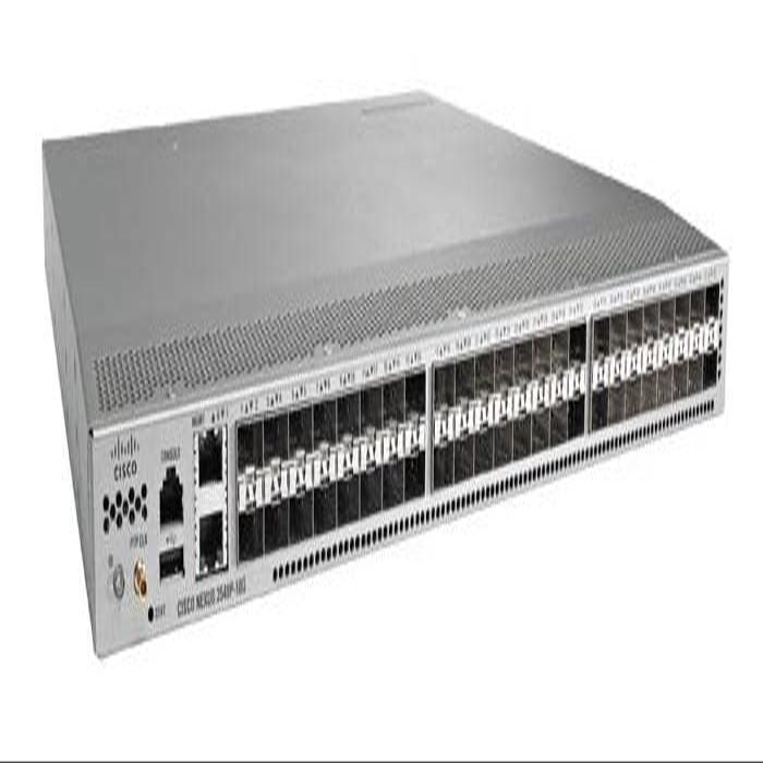 Cisco Nexus 3548 Managed L2/L3 Gigabit Ethernet (10/100/1000) 1U Grey 48 Fixed 1/10Gbps SFP+ Ports, Layer 2/Layer 3 (up to 960Gbps), 2X 10/100/1000Mbp (Renewed)