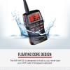Cobra VHF Marine Radio - MR HH150 FLT - 3 Watt, Floating, Long Range, Handheld, NOAA, International, Waterproof, Submersible, Weather Alerts, LCD Screen, Belt Clip view 2