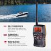 Cobra VHF Marine Radio - MR HH150 FLT - 3 Watt, Floating, Long Range, Handheld, NOAA, International, Waterproof, Submersible, Weather Alerts, LCD Screen, Belt Clip view 3