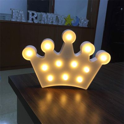 LED Night Lights Battery Operated LED Marquee Sign Decorative Moon Cloud Star Lamps for Home Decor