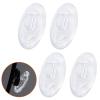 Betterun Clear Replacement Nose Pads Pieces for Oakley Plaintiff OO4057/Extender OX3249/Contrail OO4147/Barrelhouse OX3173 view 1