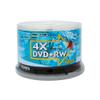 100 Pack Ridata DVD+RW 4X 4.7GB Silver Logo Rewritable DVD Plus RW Re-writable Blank Recordable Media Disc view 2