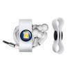 GRAPHICS & MORE Riverdale Varsity Letter Headphone Earbud Cord Wrap - Charging Cable Manager - Wire Organizer Set of 2 - White view 2