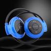 Mini Stereo Headset, Bluetooth Headphone Earpiece TF FM Sports Earphone(Blue) for Mobile and Smartphone Accessories view 2