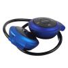 Mini Stereo Headset, Bluetooth Headphone Earpiece TF FM Sports Earphone(Blue) for Mobile and Smartphone Accessories view 4