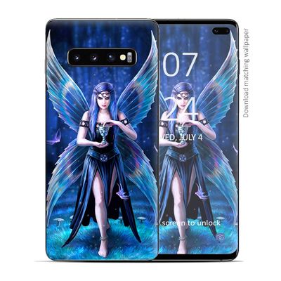Anne Stokes Enchantment - Skin Decal Vinyl Wrap for Samsung Galaxy S10 Plus - Decal Stickers Skins Cover