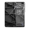 Skin Decal Vinyl Wrap for Samsung Galaxy S10 Plus - Decal Stickers Skins Cover - Black Metal Web Panels view 1