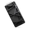 Skin Decal Vinyl Wrap for Samsung Galaxy S10 Plus - Decal Stickers Skins Cover - Black Metal Web Panels view 2