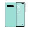 Skin Decal Vinyl Wrap for Samsung Galaxy S10 Plus - Decal Stickers Skins Cover - Seafoam Green view 1