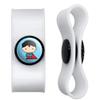 GRAPHICS & MORE Superman Cute Chibi Character Headphone Earbud Cord Wrap - Charging Cable Manager - Wire Organizer Set of 2 - Black view 1