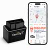 Family1st OBD GPS Tracker for Vehicles, Car Location Tracker Device with Smart Alerts and Instant Car and Driver Safety Monitoring Reports, Trip History, Driving Alert, Geo Fence, Engine Diagnostics view 1
