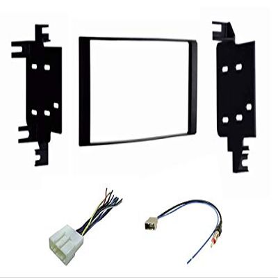 2 Din Car Stereo Kit, Wire, and Antenna Adapter Made for Nissan: 2015-2017 Juke. 2013-2018 NV200 (Factory NAV Vehicles Only), Made for 2015-2018 Chevrolet City Express (Factory NAV Vehicles Only)