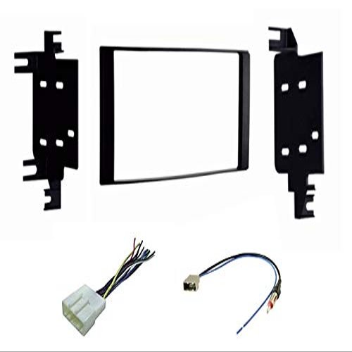 2 Din Car Stereo Kit, Wire, and Antenna Adapter Made for Nissan: 2015-2017 Juke. 2013-2018 NV200 (Factory NAV Vehicles Only), Made for 2015-2018 Chevrolet City Express (Factory NAV Vehicles Only)
