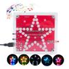 VOGURTIME Star Shaped Soldering Practice Kit Electronics DIY Soldering Project, Colorful Flashing with Beep Music for Practicing Assemble, Creative Present, New Version view 1