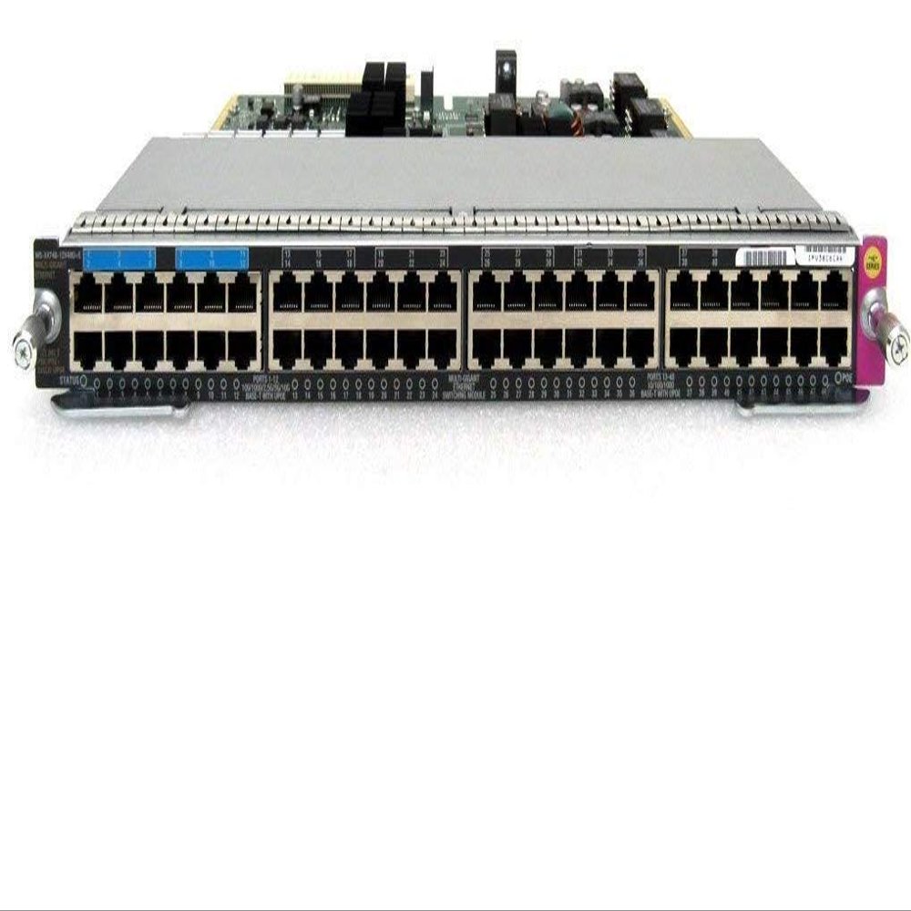 Cisco WS-X4748-12X48U+E 4500E Series 48-Port RJ-45 UPoE 12Port mGig Line Card (Renewed)