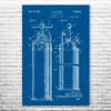 Fire Extinguisher 1933 Poster Print, First Responder, Volunteer Fireman, Firefighter Gift, Firehouse Decor, Fireman Gift Blueprint (12 inch x 16 inch) view 1
