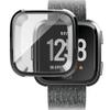 [2-Pack] SuperGuardZ Case for Fitbit Versa Lite Version/Fitbit Versa, Heavy Duty Shockproof Protective Case Cover Armor view 3