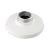 Hanwha SBP-122HMW Hanging Mount for Select QNV, QND, SCD and SND Series Cameras, White view 1