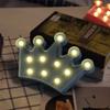 LED Night Lights Battery Operated LED Marquee Sign Decorative Moon Cloud Star Lamps for Home Decor view 1