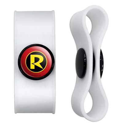GRAPHICS & MORE Batman Robin Logo Headphone Earbud Cord Wrap - Charging Cable Manager - Wire Organizer Set of 2 - Black