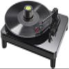 50/ 60Hz Turntable Disc Stabilizer Bubble Level Speed Detection LP Disc Record Stabilizer Clamp Fit with Most of Existing LP Turntable(Black) view 3