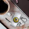 GRAPHICS & MORE Batman Batgirl Cute Chibi Character Headphone Earbud Cord Wrap - Charging Cable Manager - Wire Organizer Set of 2 - White view 3