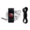 GRAPHICS & MORE Justice League Movie Wonder Woman Logo Headphone Earbud Cord Wrap - Charging Cable Manager - Wire Organizer Set of 2 - Black view 2