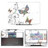 Decalrus - Protective Decal Butterfly Skin Sticker for HP Omen X 2S (15.6" Screen) case Cover wrap HPomen2S-12 view 1